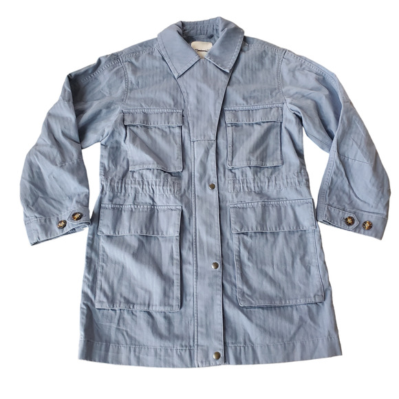 Madewell Oversized Field Jacket Size XS NWT - Picture 3 of 14